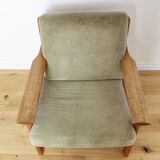 Fauteuil Poul M.Volther en chêne n°390 pour Frem Rojle