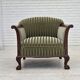 1950s, Danish armchair, furniture velour, teak wood.