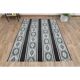 1970s Vintage Turkish Handmade Wool Cotton Gray Kilim Rug 147x197