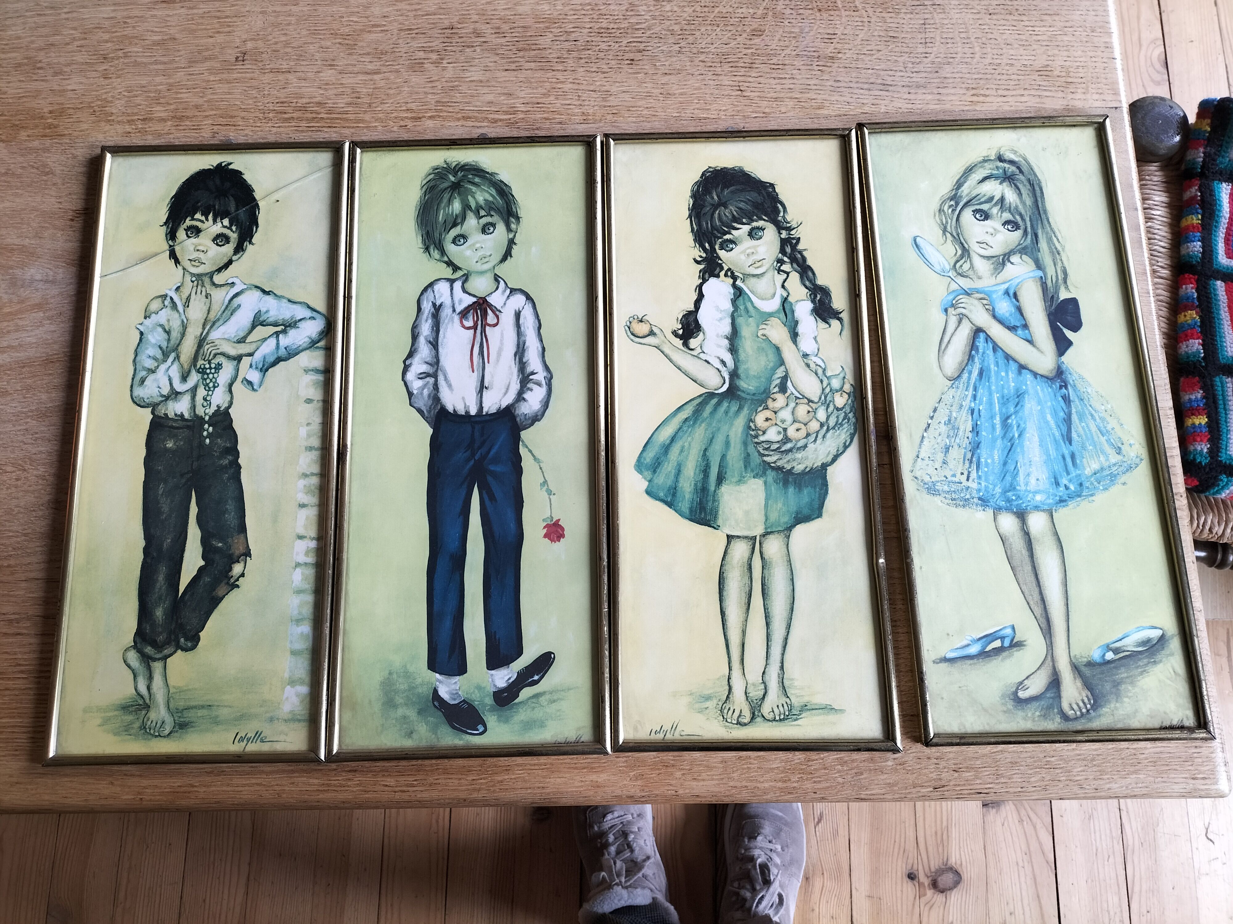 4 poulbots sign idyll year 70