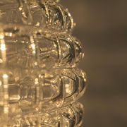 Stunning crystal glass pendant, Peill & Putzler, Germany, 1970s