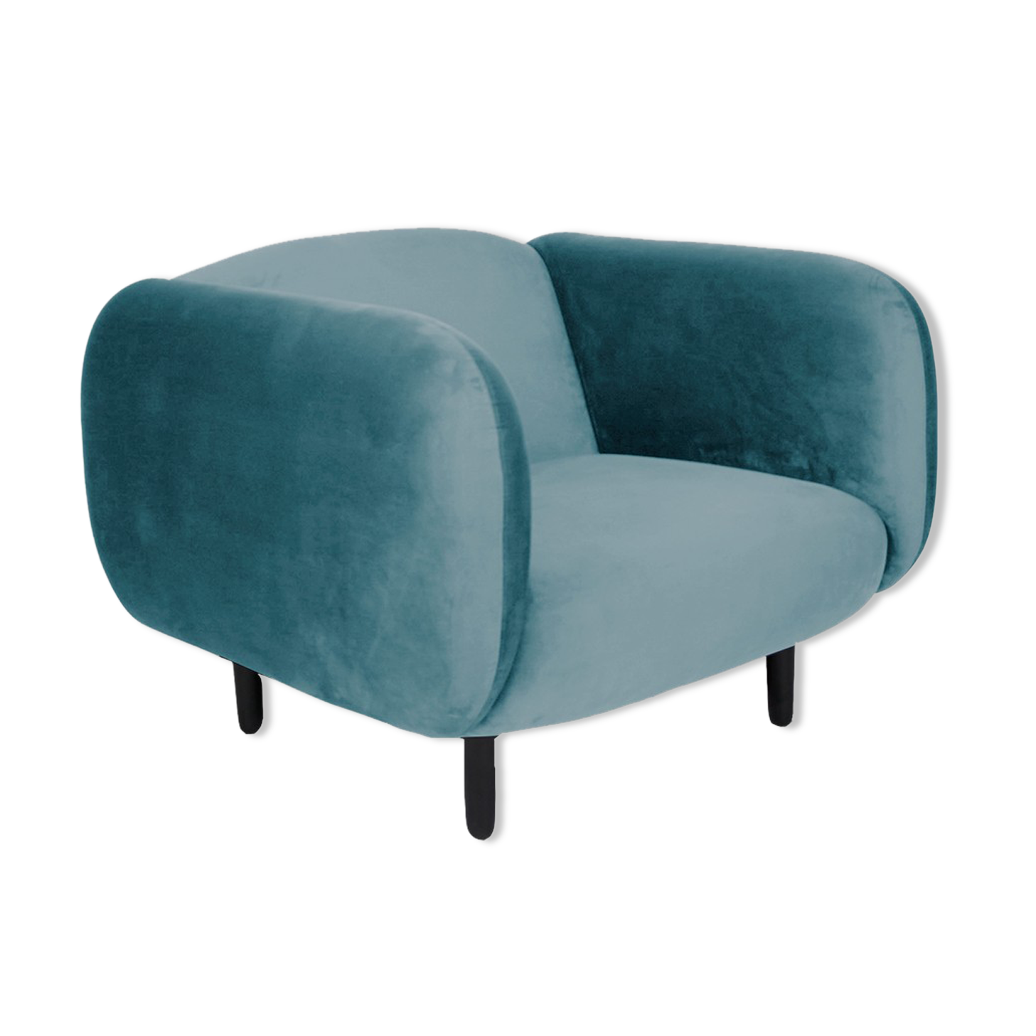 MOIRA velvet armchair ENO studio