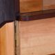 Czech Art Deco Cabinet in Oak, Maple and Glass, 1930s