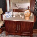 Dressing table, toilet chest of drawers called "railway"