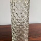 Vintage Textured Glass Vase, 1960s–1970s