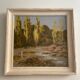 Tableau orientaliste rc quesnel robert maroc 1940 peinture