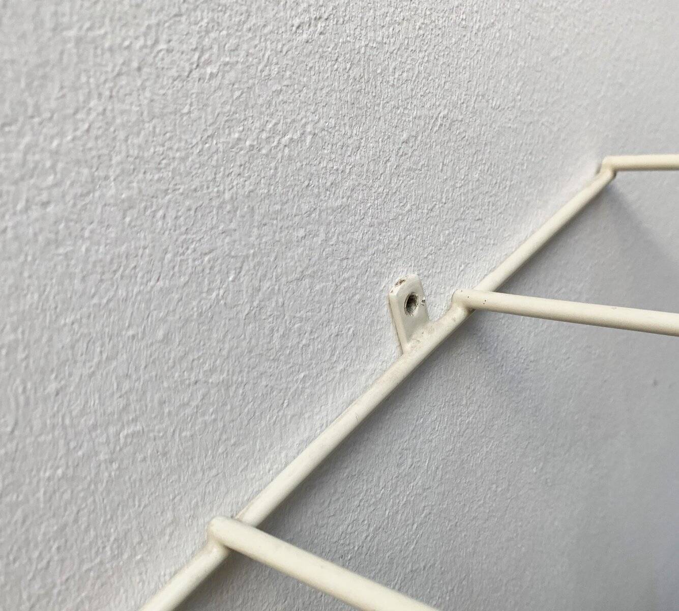 Mid-century German minimalist rope coat rack from the 1960s.