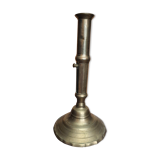 Golden candle holder with old pusher