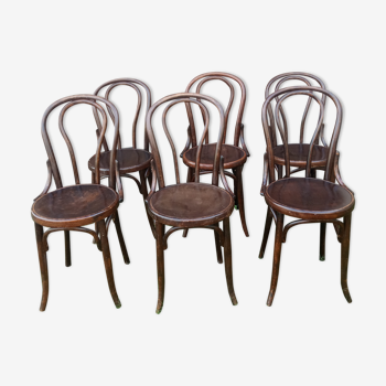 6 chaises bistrot Fischel