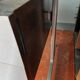 Bureau design vintage plateau verre style etienne fermigier 1970