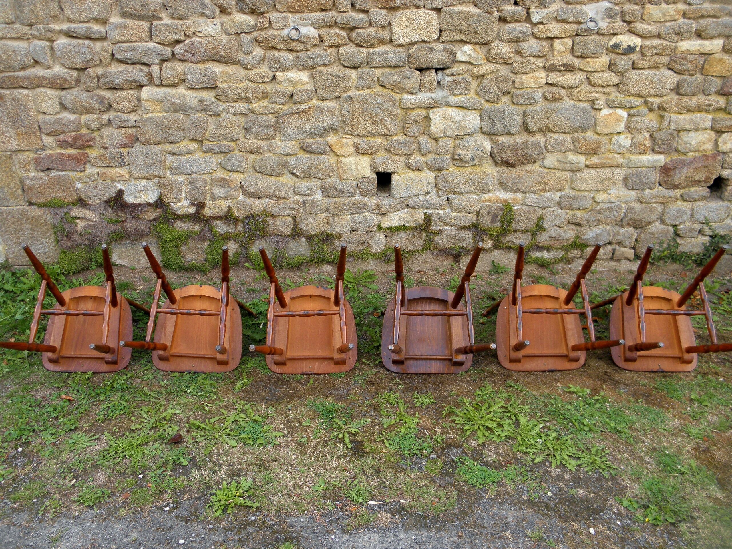 Set of 6 Baumann "Tacoma" chairs