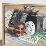 Masks and accordion
