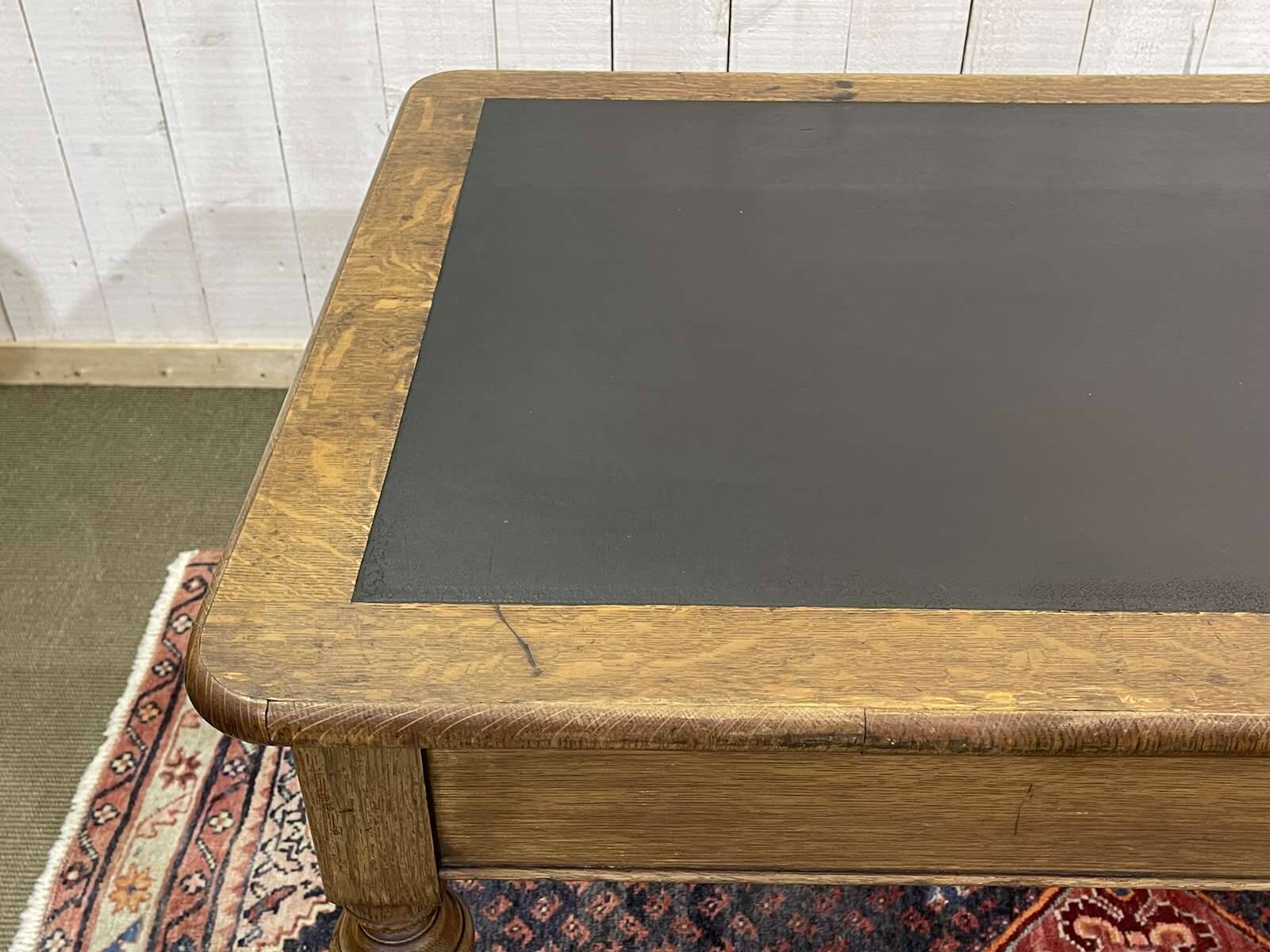 19th-century Victorian desk with writing surface