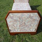 Antique Art Deco sofa bed