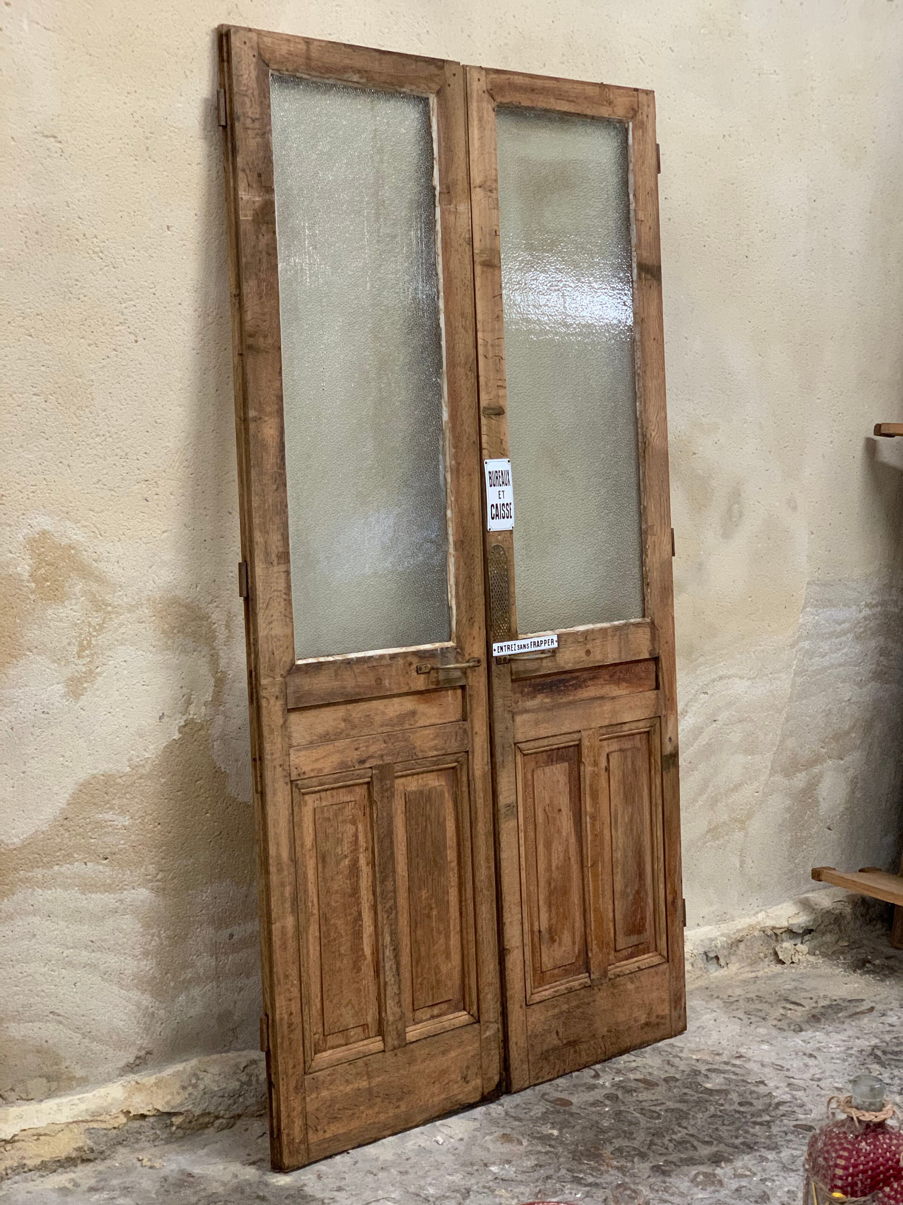 Pair of bank doors 1920