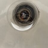 White enamelle tole wall lamp ø 31 cm brand benjamin usa