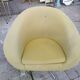 60s design swivel shell chair