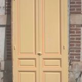 Set of large double old cupboard doors