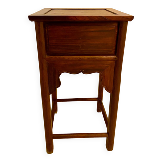 Solid rosewood side table