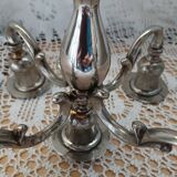 5-headed metal candlestick