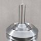 Suspension Aluminium par Lyskaer Belysning 1960s