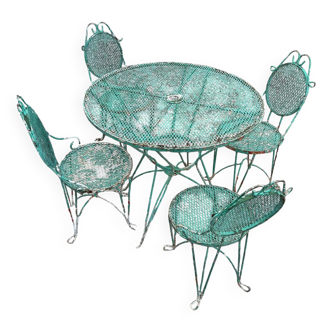 Wrought iron garden furniture 1950/60