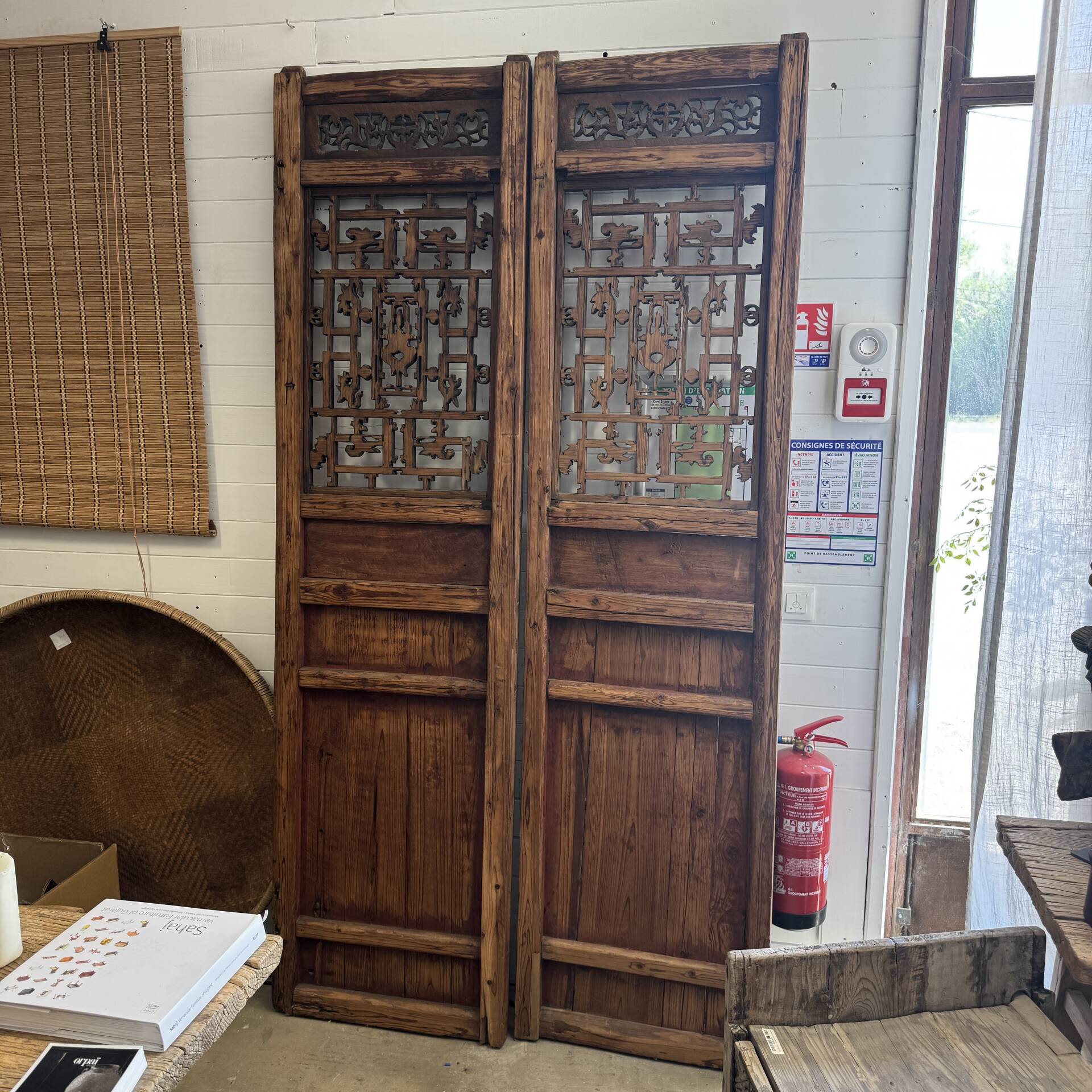 Suzhou - Ancient Chinese gate in pine no. 2