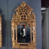 Regency beaded mirror