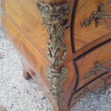 Dresser in marquetry and bronze
