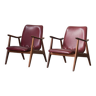 Set easy chairs by Louis van Teeffelen for Wébé, dutch design, 1960s