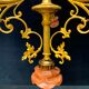 Golden antique bronze chandelier