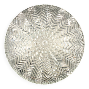 plafonnier en verre transparent - montage