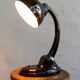 Art Deco Bakelite Desk Lamp Futurit 202 By Eric Kirkham Cole for Gummon Bratislava, Slovakia, 1930s