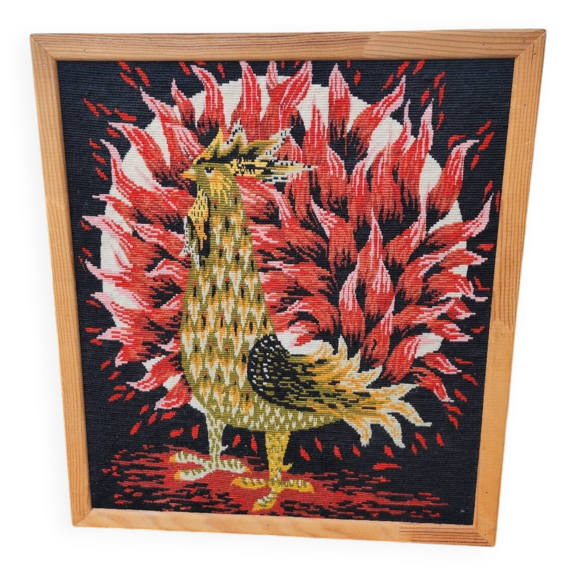 Robert Four canvas in Aubusson