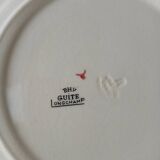 7 assiettes plates Terre de fer