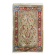 Fine handwoven vintage rug - Persian silk