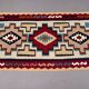 Vintage kilim 166x94 cm wool kelim rug red brown blue beige medium