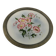 Art Nouveau tray, silver-plated brass, white porcelain, Austria, early 20th century