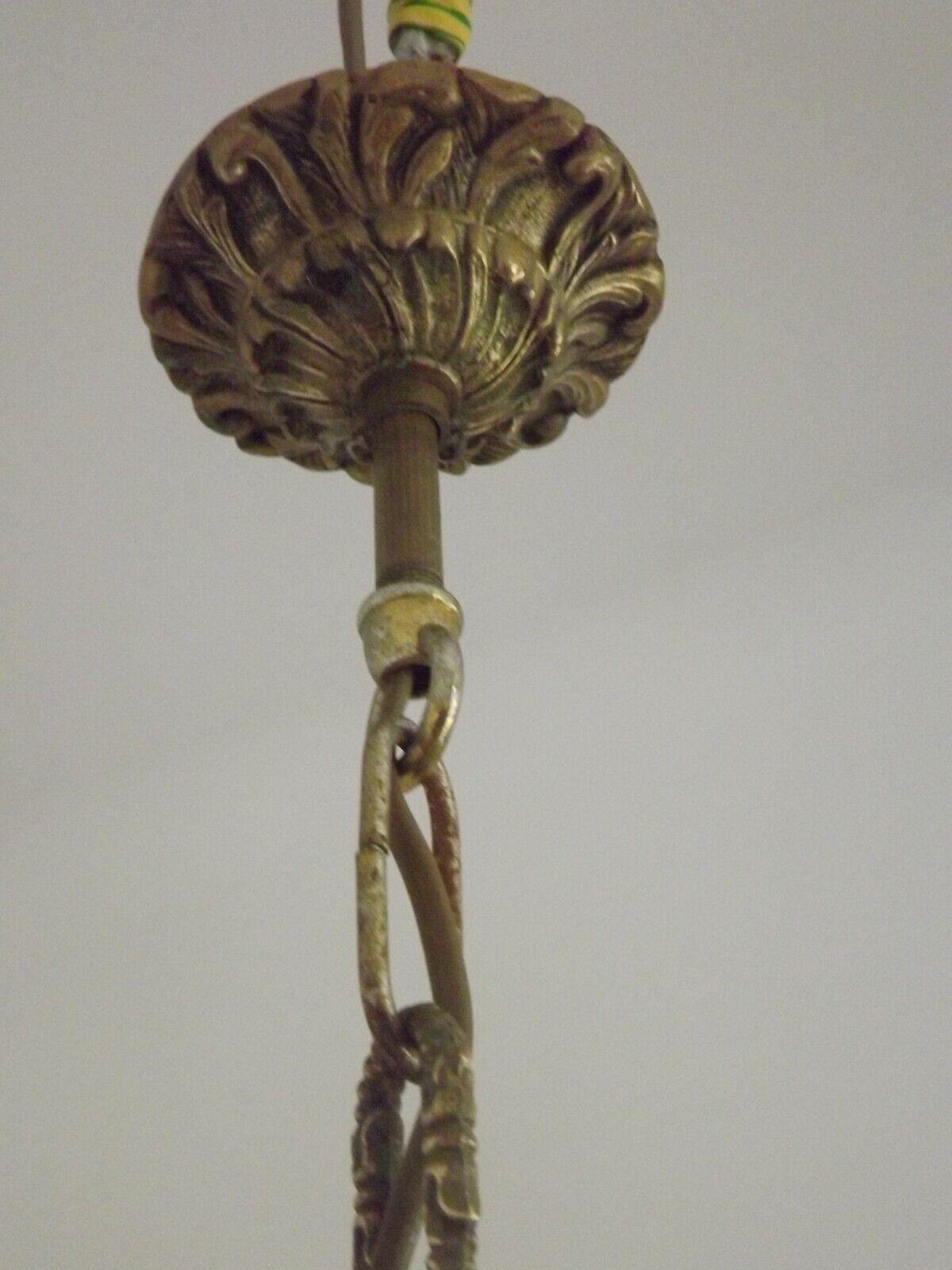 Bronze 3 light chandelier