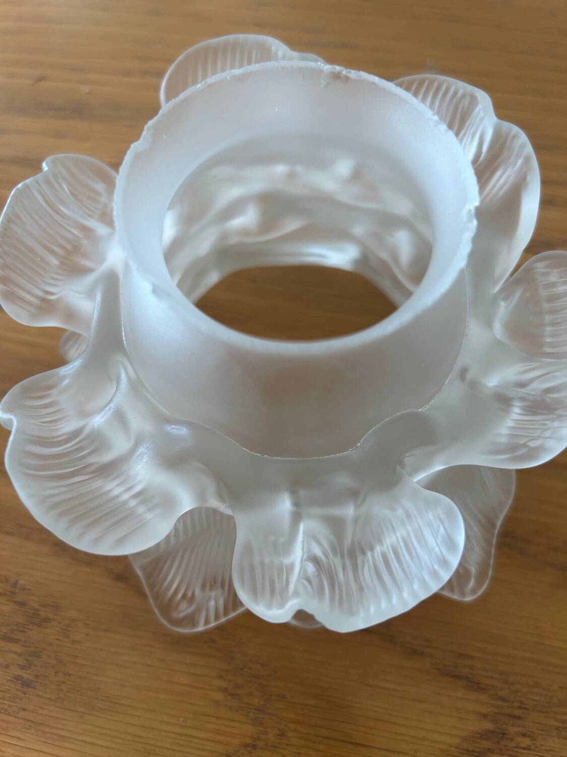 5 glass paste tulips