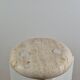 Vintage mid century handmade italian travertine stone bowl