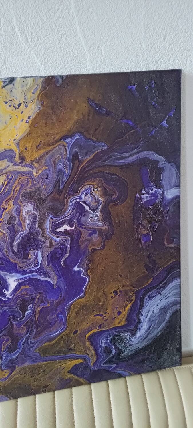 Abstract oil painting