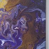 Abstract oil painting