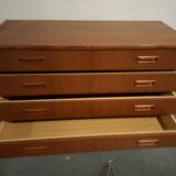 Scandinavian teak chest of drawers, 1960s design