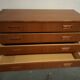 COMMODE SCANDINAVE EN TECK DESIGN  ANNEES 60'S
