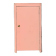 Small powder pink Parisian wardrobe