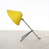 Desk lamp or apply wall Pinocchio Mid-Century yellow by H.Th.J.A. Busquet for Hala, 1953