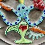 Large oyster or shellfish dish signed cérenne