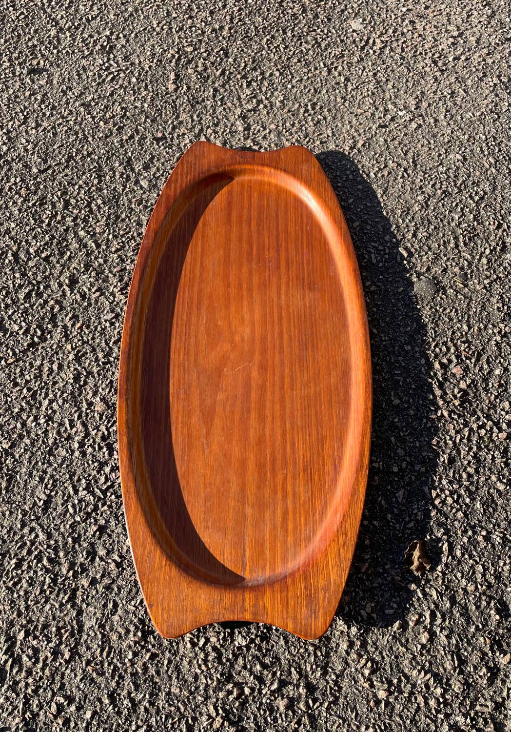 1960s Silva teak tray