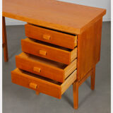 Vintage wooden desk from the 1970s